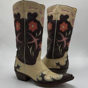 OLD GRINGO WOMEN'S GOLONDRITA 12" BOOT size 7 women’s bluebird floral rare